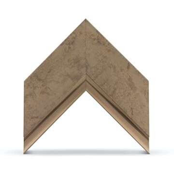 Deco TV Frames - Contemporary Bronze Smart Frame Compatible ONLY with Samsung The Frame TV (55", Fits 2017-2020 Frame TV)