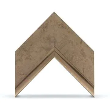 Deco TV Frames - Contemporary Bronze Smart Frame Compatible ONLY with Samsung The Frame TV (55", Fits 2017-2020 Frame TV)