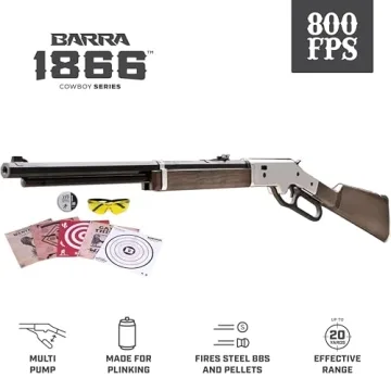 Barra 1866 Lever Action Air Rifle for All Ages