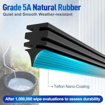 Rear Windshield Wiper for Hyundai Venue 2020-2025, Streak-free OEM Back Wipers Blades, 11" Window Bl...