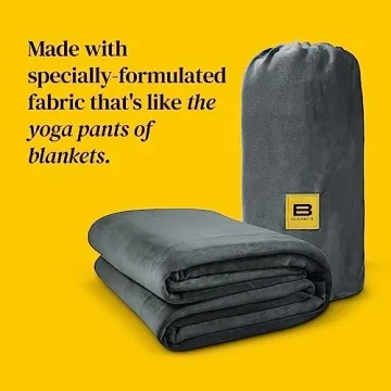 Big Blanket Co Original Stretch Extra Large Smoke Grey Blanket