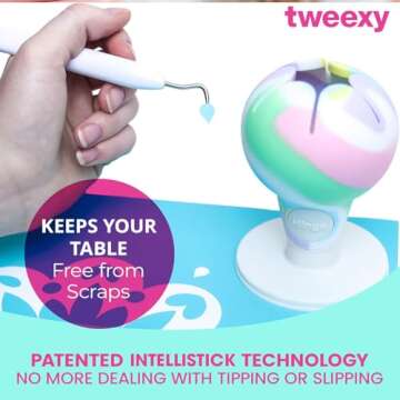 Tweexy Hinge Vinyl Scrap Collector for Clean Crafting