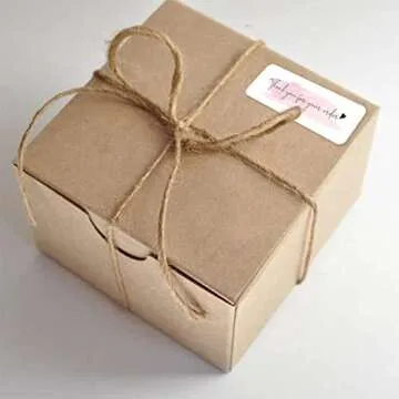 1inch x 3inch Thank You for Your Order Stickers, Pink Decorative Sealing Stickers for Delivery, Decoration, Gifts, Packaging, 120 Labels Per Roll, 1 roll