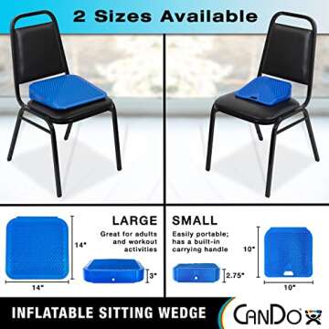 CanDo Sitting Wedge Active Seat for Kids - Improve Posture