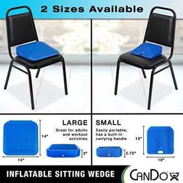 CanDo Sitting Wedge Active Seat for Kids - Improve Posture
