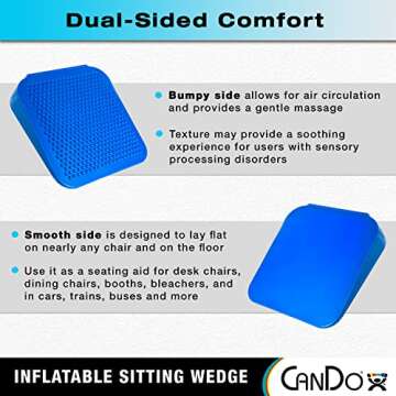CanDo Sitting Wedge Active Seat for Kids - Improve Posture