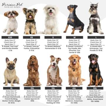 Parisian Pet Unisex Dog T-Shirt with Embroidered 'Police k-9 Unit' Dog Clothes - 100% Cotton, Dog Costume - Breathable Police Dog Vest - Machine Washable Dog Shirts for Small Dogs, S