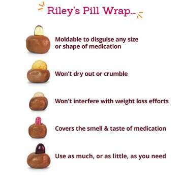 Riley's Cheese & Bacon Dog Pill Wrap - Easy Pill Administration