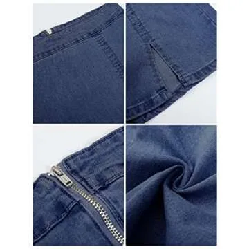 Stylish Luvamia Denim Mini Skirt for Every Occasion