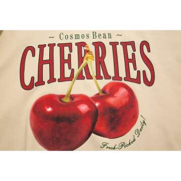 SPACELINE Fruit Code Cherry Tale 'Treasure' Sweater Hooded Cotton Loose Street Fashion