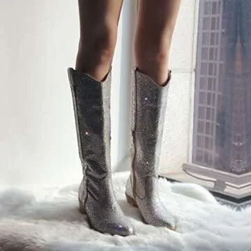 Buy sexytag Rhinestone Women Boots - Chic & Comfortable