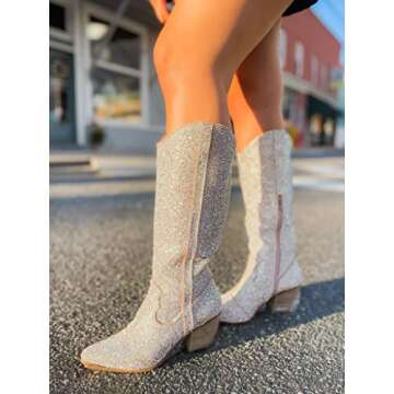 Buy sexytag Rhinestone Women Boots - Chic & Comfortable