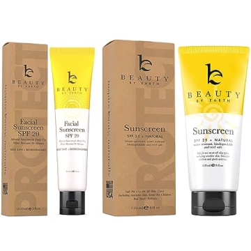 Mineral Sunscreen Set SPF 20 & SPF 25 for Sensitive Skin