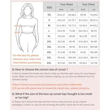 SZIVYSHI Red Corset Tops for Women with Sleeves, Bustier Overbust Lace Up Bodice Lingerie, Renaissan...