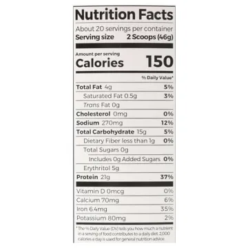 Orgain Organic Vegan Protein Powder - 21g Plant Protein, Delicious Vanilla