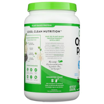 Orgain Organic Vegan Protein Powder - 21g Plant Protein, Delicious Vanilla