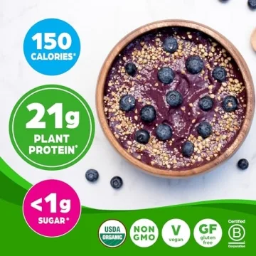 Orgain Organic Vegan Protein Powder - 21g Plant Protein, Delicious Vanilla