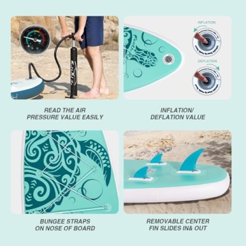 Premium Inflatable Paddle Board with Complete Accessories