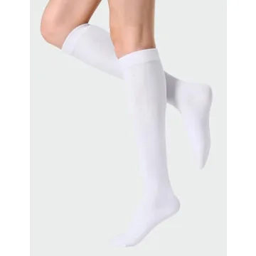 Joulli Knee High Athletic Socks for Women - 3 Pair Set