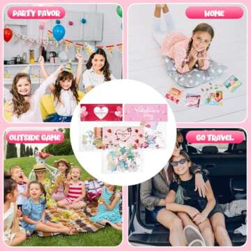 24 Pack Animal Jigsaw Puzzles for Kids' Classrooms