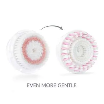 Clarisonic Radiance Facial Cleansing Brush Head Replacement | Skin Brightening Face Brush For Dull Skin | Suitable for Sensitive Skin