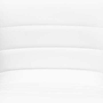 Flash Furniture Vincent Modern Adjustable Barstool - White/Chrome