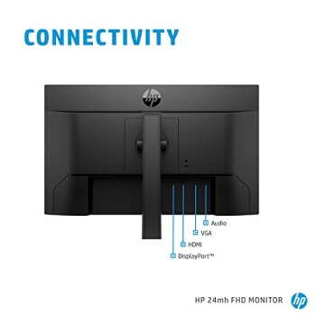 HP 24mh FHD Monitor with 23.8-Inch IPS Display