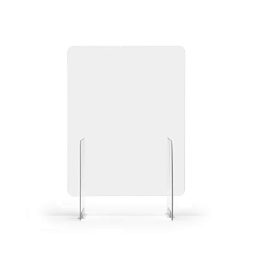 Portable Sneeze Guard - 24"x36" Protective Shield