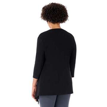 Rekucci Travel in Style Plus Size Soft Knit Jacket