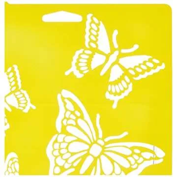 Delta Creative Stencil Mania Butterflies - 7x10-Inch