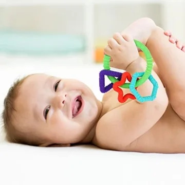 Food-Grade Silicone Baby Teething Toys for Comfort