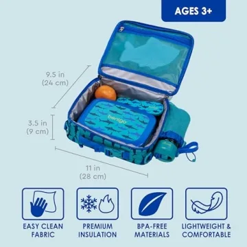 Bentgo Kids Lunch Bag - Double-Insulated Fun for Kids