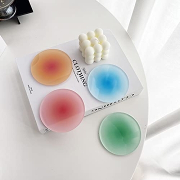 Colorful Acrylic Coaster Set for Stylish Table Protection