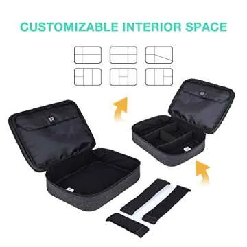 BAGSMART Electronic Organizer for Travel and Accessories