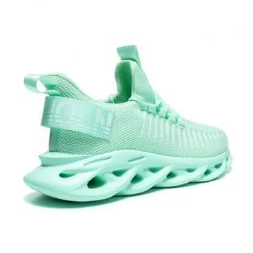 GSLMOLN Womens Mint Green Tennis Shoes 5-5.5