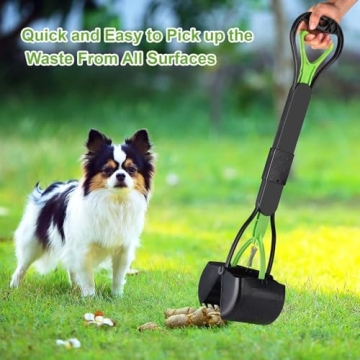 Durable ABS Plastic Dog Poop Scooper for Easy Cleanup