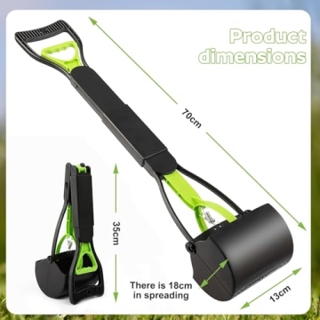 Durable ABS Plastic Dog Poop Scooper for Easy Cleanup