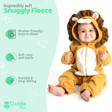 Fleece Baby Bunting Bodysuit for Infants and Toddlers