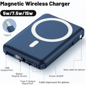 Yiisonger MagSafe Portable Charger with Fast Charging