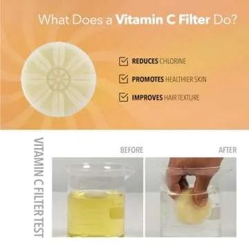 Barumi Pluo Handheld Shower Head with Vitamin C Filter