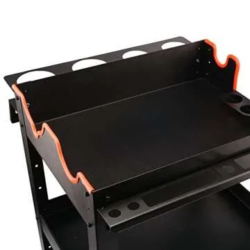 Maxshine Premium Rolling Detailing Cart for Organized Tool Storage