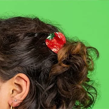 Durable Stylish Strawberry Claw Clips for Women