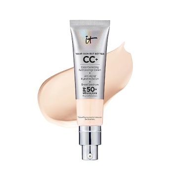 IT Cosmetics Your Skin But Better CC+ Cream – Flawless Hydrating Foundation with SPF 50+