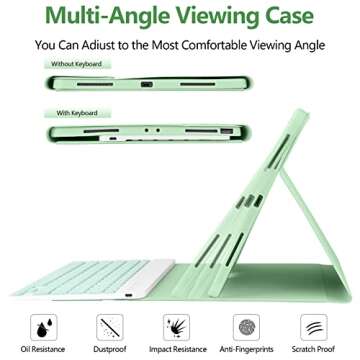 iPad Pro 12.9 inch Case with Keyboard for Apple Devices