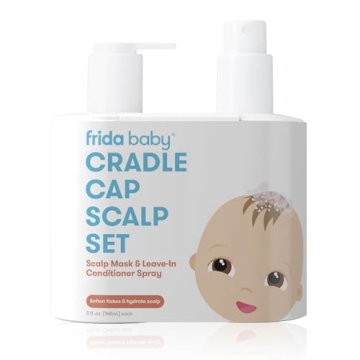 Frida Baby Cradle Cap Treatment Kit - Gentle Care for Baby's Scalp