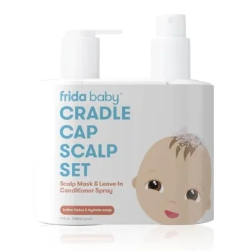 Frida Baby Cradle Cap Treatment Kit - Gentle Care for Baby's Scalp