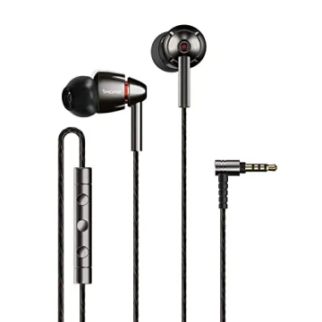 1More Quad Driver In-Ear Earphones with Hi-Res High Fidelity Sound and Mic for Phones/PCs/Tablets - ...