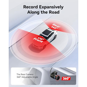 4K/2.5K REDTIGER Dash Cam with Wi-Fi & GPS