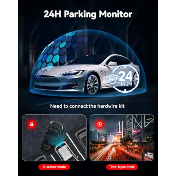 4K/2.5K REDTIGER Dash Cam with Wi-Fi & GPS