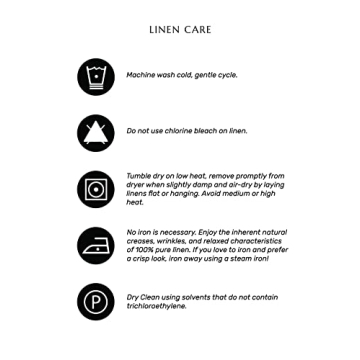 Elegant Solino Gingham Check Linen Tablecloth in Blue